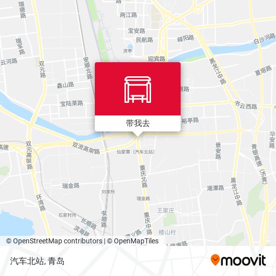 汽车北站地图