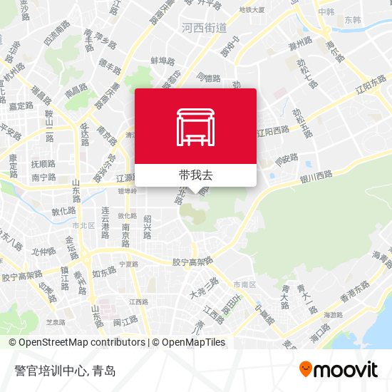 警官培训中心地图