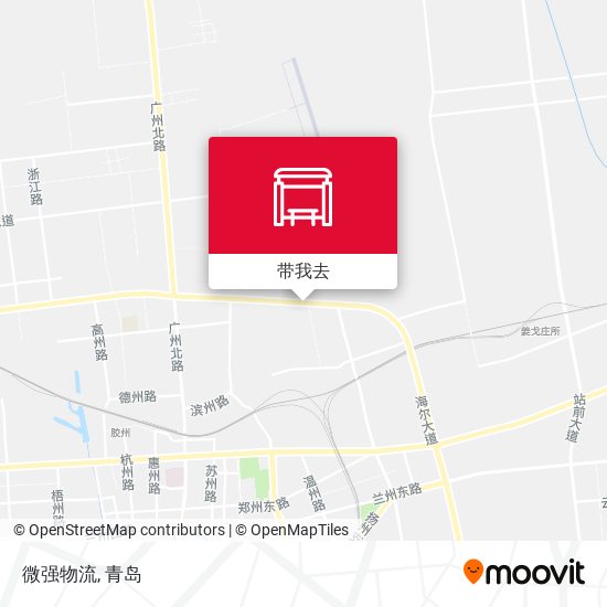 微强物流地图
