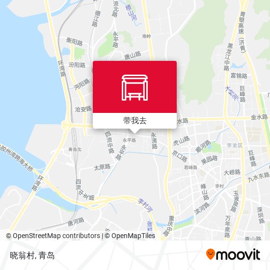 晓翁村地图