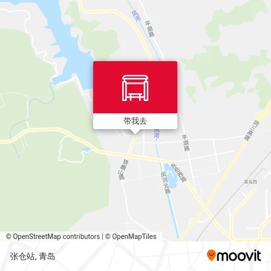 张仓站地图