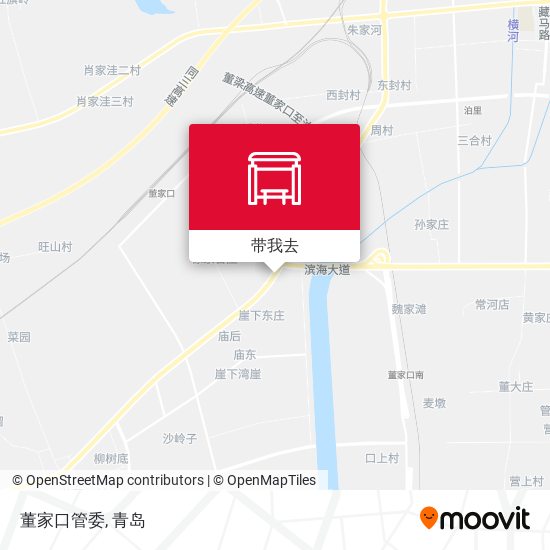 董家口管委地图