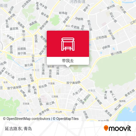 延吉路东地图