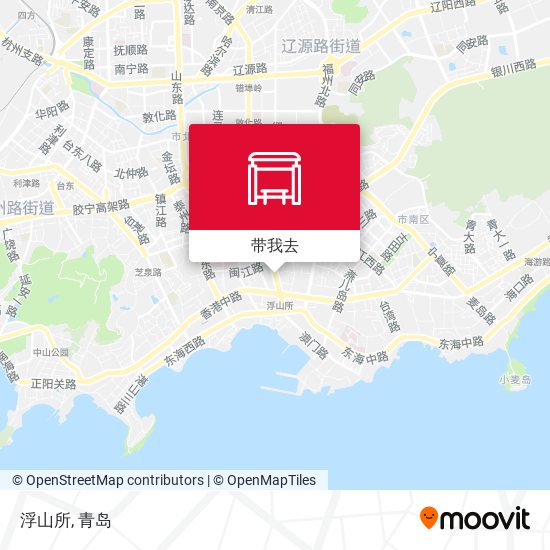 浮山所地图