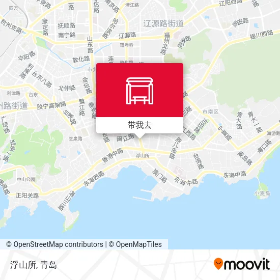浮山所地图
