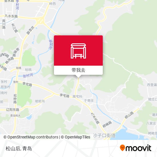 松山后地图