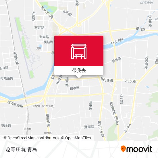 赵哥庄南地图