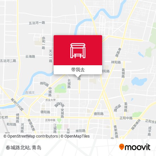 春城路北站地图