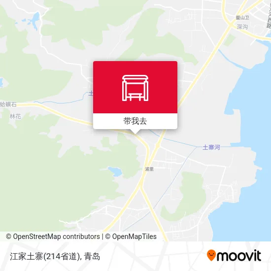 江家土寨(214省道)地图