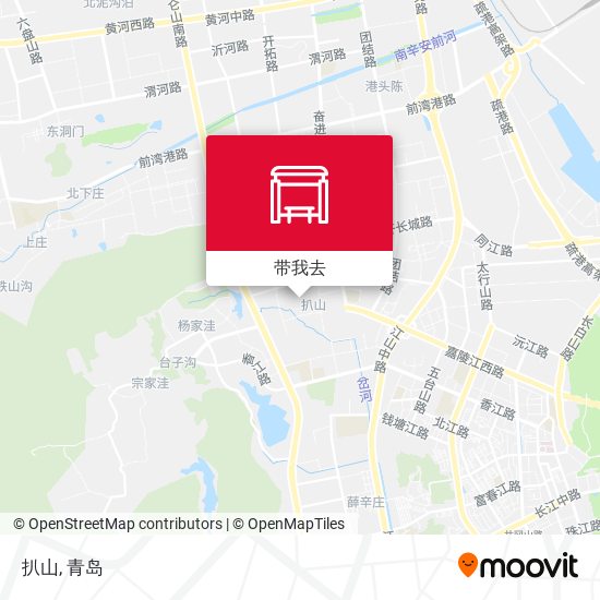 扒山地图