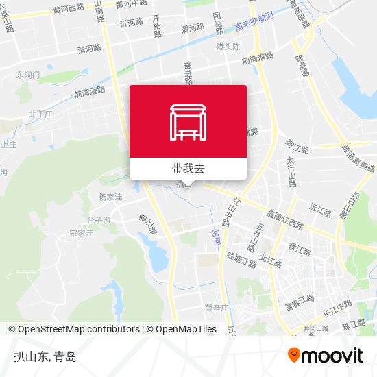 扒山东地图