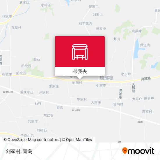 刘家村地图