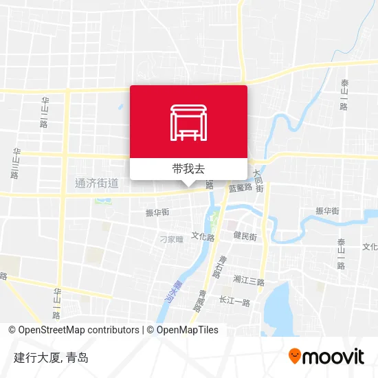 建行大厦地图