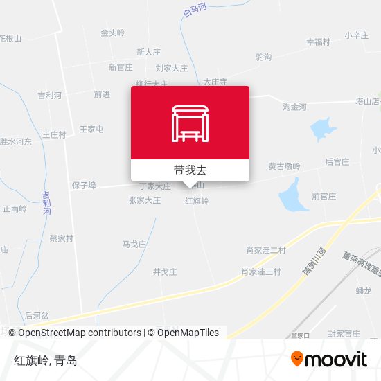 红旗岭地图