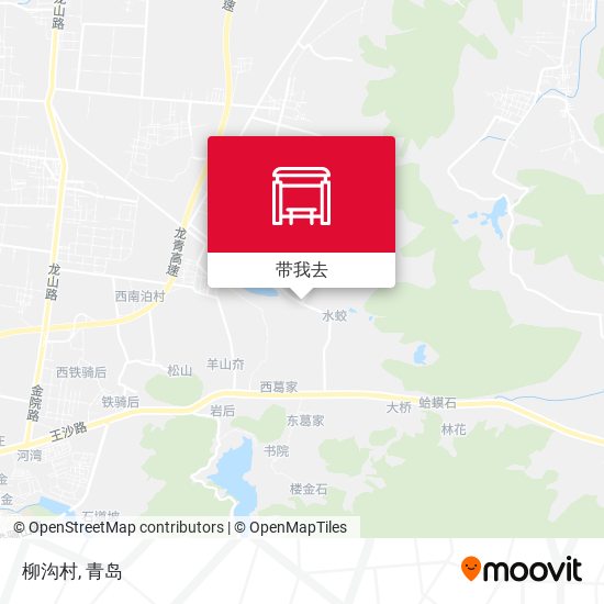 柳沟村地图