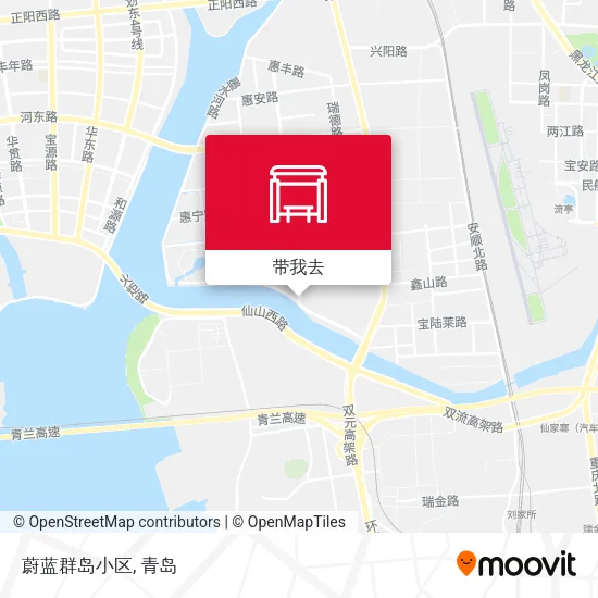 蔚蓝群岛小区地图