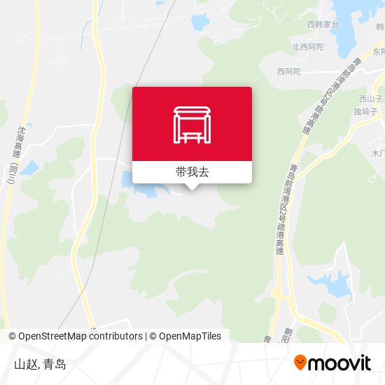 山赵地图