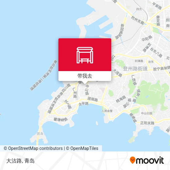 大沽路地图