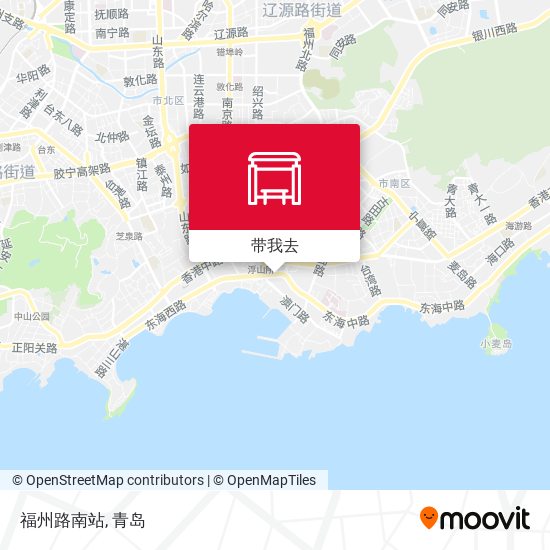 福州路南站地图