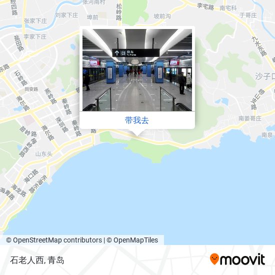 石老人西地图