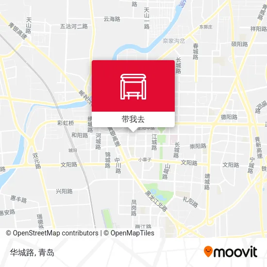 华城路地图