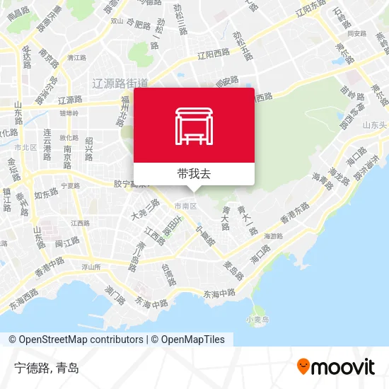 宁德路地图