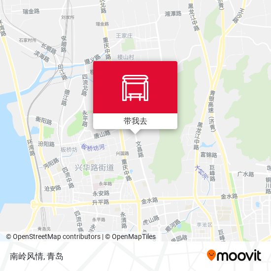 南岭风情地图