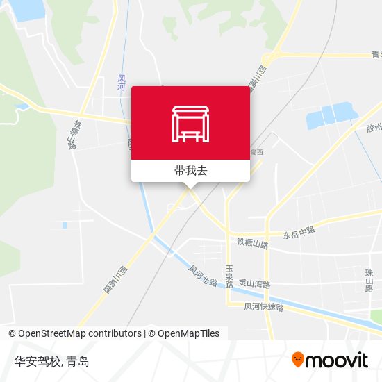 华安驾校地图