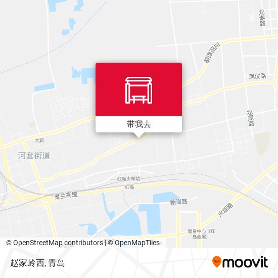 赵家岭西地图