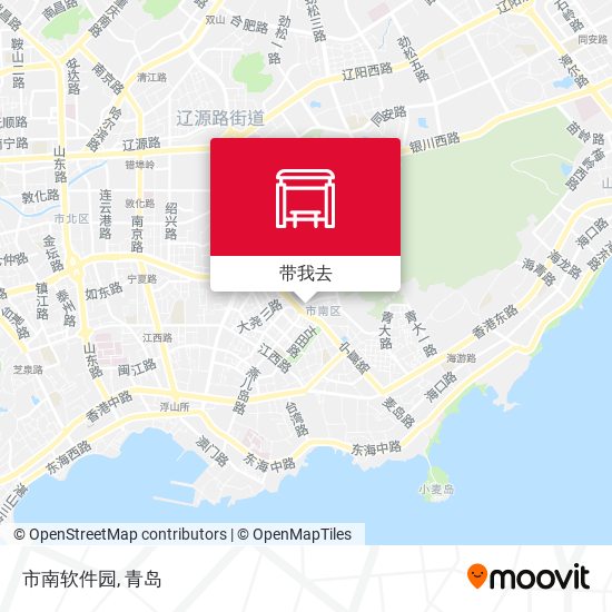 市南软件园地图