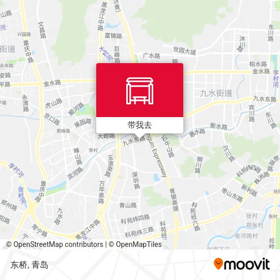 东桥地图