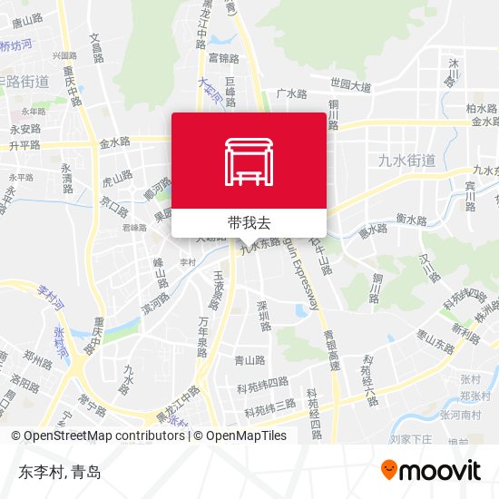 东李村地图