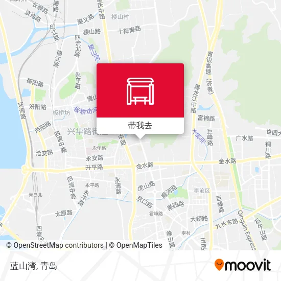蓝山湾地图