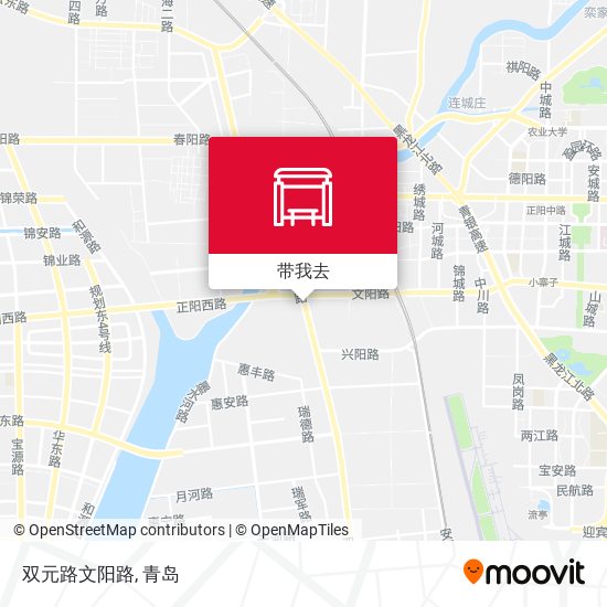 双元路文阳路地图