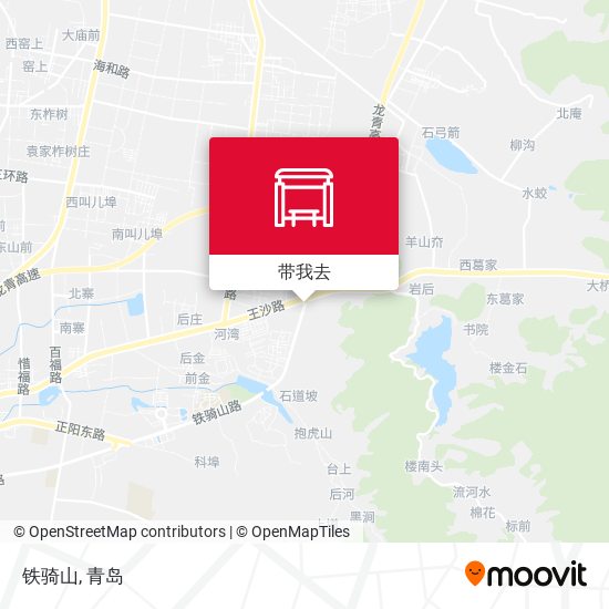铁骑山地图