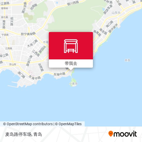 麦岛路停车场地图