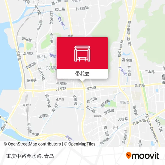 重庆中路金水路地图
