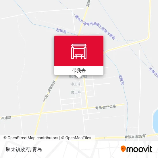 胶莱镇政府地图