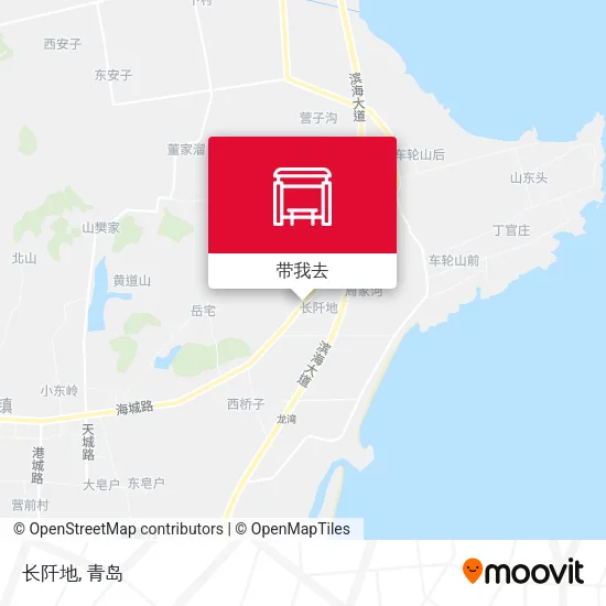 长阡地地图