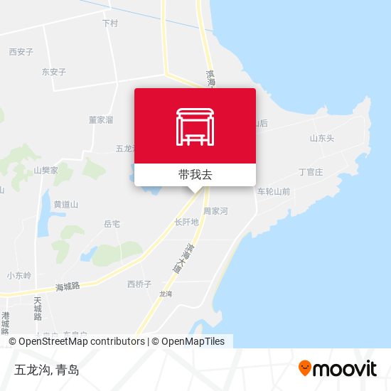 五龙沟地图