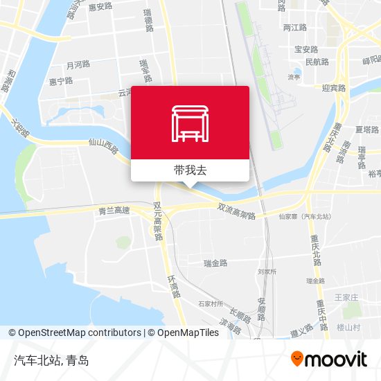 汽车北站地图