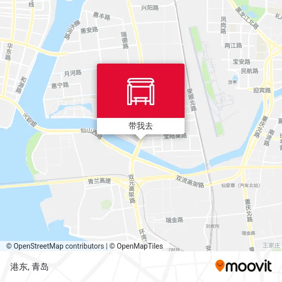 港东地图