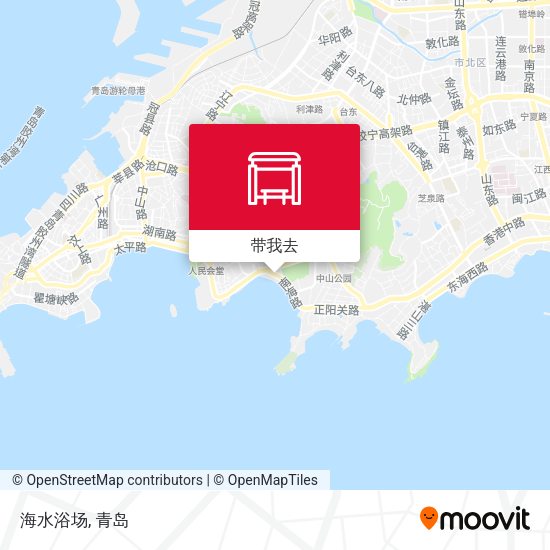海水浴场地图