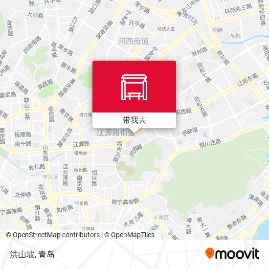 洪山坡地图
