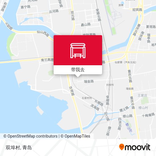 双埠村地图