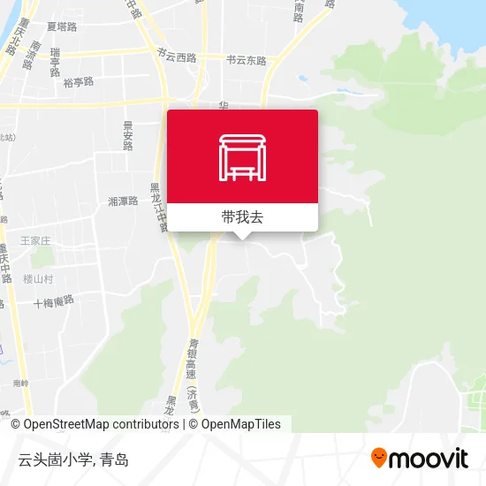 云头崮小学地图