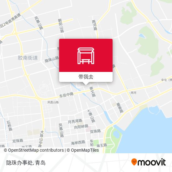 隐珠办事处地图