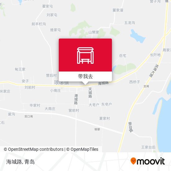 海城路地图