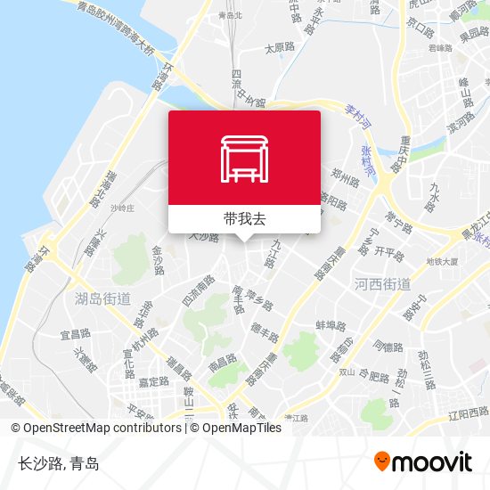 长沙路地图
