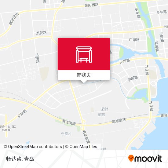 畅达路地图